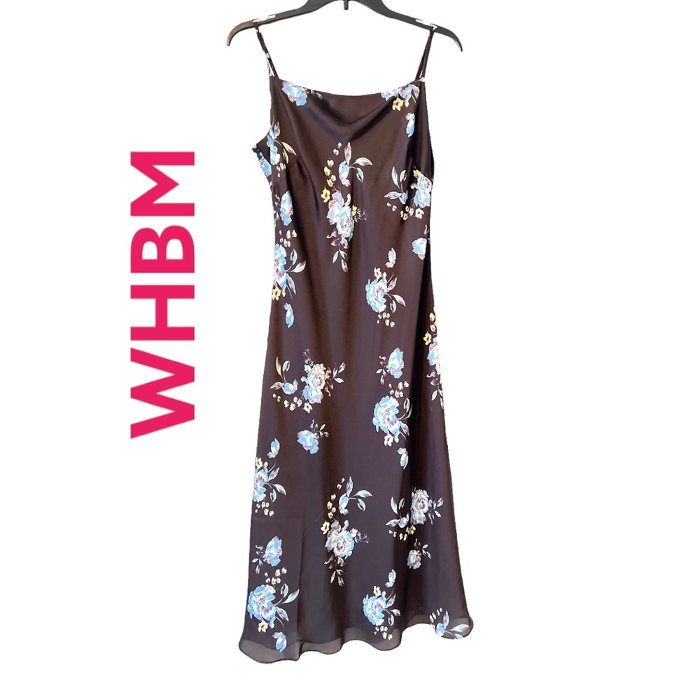 WHBM Floral Slip Dress